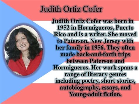 Judith Ortiz CoferMore Room 1.My grandmother’s house is like a chambered nautilus; it has many rooms, yet it is not a mansion. Its proportions are small and its design simple. …. 
