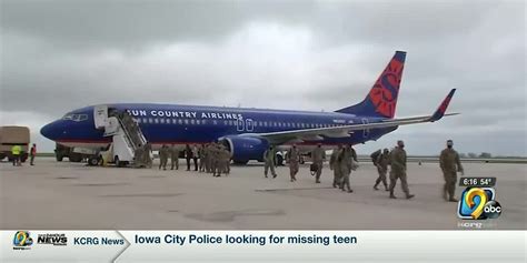 More than 100 Iowa National Guard soldiers return to Cedar …