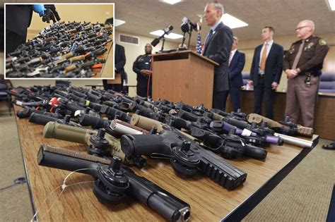 More than 100 guns stolen in Michigan after store manager is forced to reveal alarm code