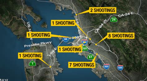 More than 20 freeway shootings have been reported on Bay Area freeways since start of 2023