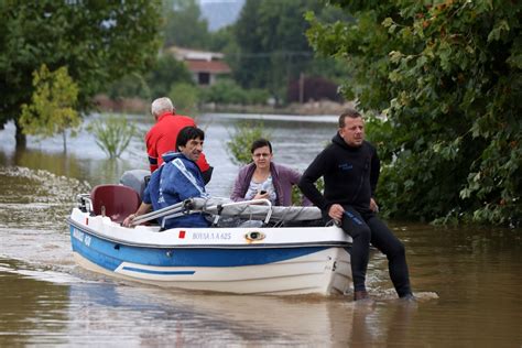 More than 800 people rescued from floodwaters in Greece after severe rainstorms