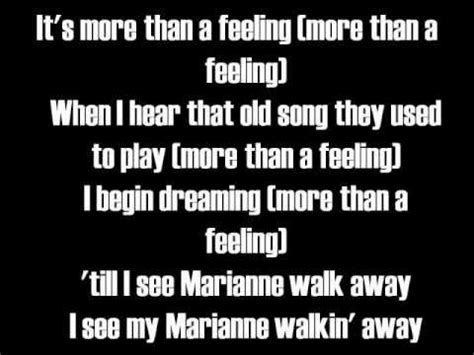 More than a feeling lyrics. Things To Know About More than a feeling lyrics. 
