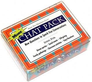 Read Online More Chat Pack Cards New Questions To Spark Fun Conversations By Bret Nicholaus
