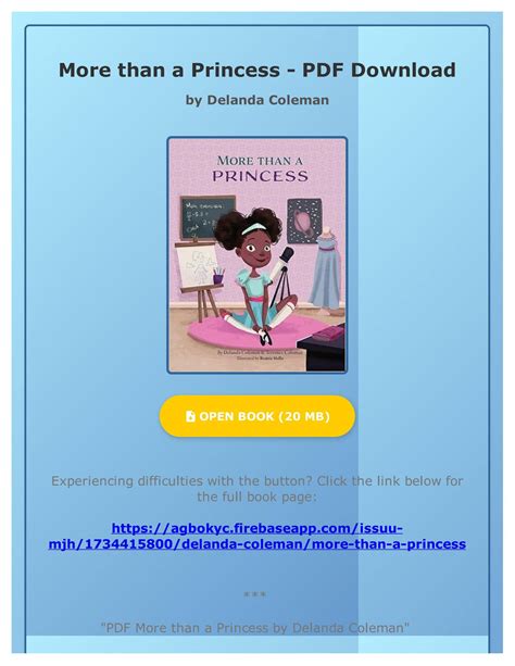 Download More Than A Princess By Delanda Coleman