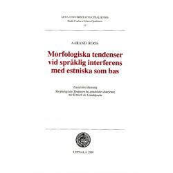 Morfologiska tendenser vid språklig interferens med estniska som bas. - Sun tracker boat owners manual 1989.