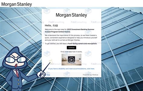 Morgan Stanley Hirevue 2023