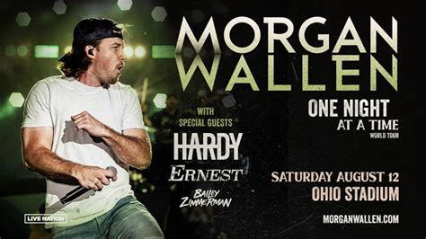 But Morgan Wallen fans in Columbus can breathe a sigh of relief. Fans with tickets to Morgan Wallen's Columbus shows , set for Aug. 11 and 12 at Ohio Stadium, shouldn't be affected. However, tickets for his upcoming shows, which were set to resume May 18 in Hershey, Pennsylvania, will be honored at rescheduled performances.. 