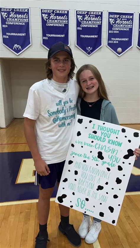 Morgan wallen homecoming proposal. It’s also super easy to incorporate this song into a prom proposal. Just write “You Belong With Me… at Prom” on your poster. 2. Invisible String Taylor Swift … 
