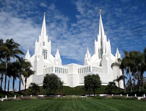 Mormon temples in california. The Oakland California Temple was the second temple built in California, following the Los Angeles California Temple (1956). The Oakland California Temple was the first temple built with five spires, taking inspiration from sacred sites in Asia to reflect the diversity of Bay Area residents. The Oakland California Temple was originally named ... 