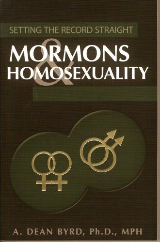 Mormons and Homosexuality