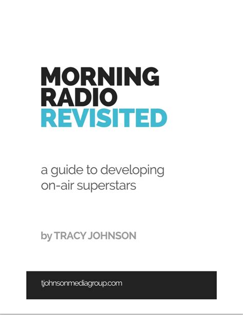 Morning radio a guide to developing on air superstars. - Secretos y mentiras de los franco.