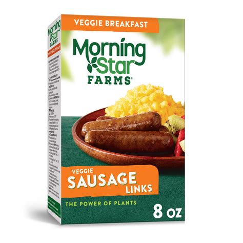 Morning star sausage. Mouthwatering and meatless, MorningStar Farms vegetarian Sausage, Egg and Cheese Sandwiches are a delicious, meat-free addition to any breakfast. Savory vegetarian sausage patty paired with fluffy eggs and cheddar cheese on an English muffin thin made with whole grain. 100% vegetarian; Good source of protein (15g … 