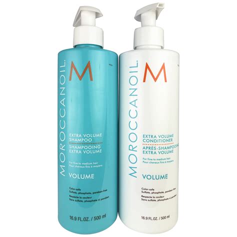 Moroccanoil shampoo. Extra Volume Shampoo works weightlessly to gently cleanse and add volume to fine, limp hair. Infused with antioxidant-rich argan oil and revitalizing nutrients—including linden … 