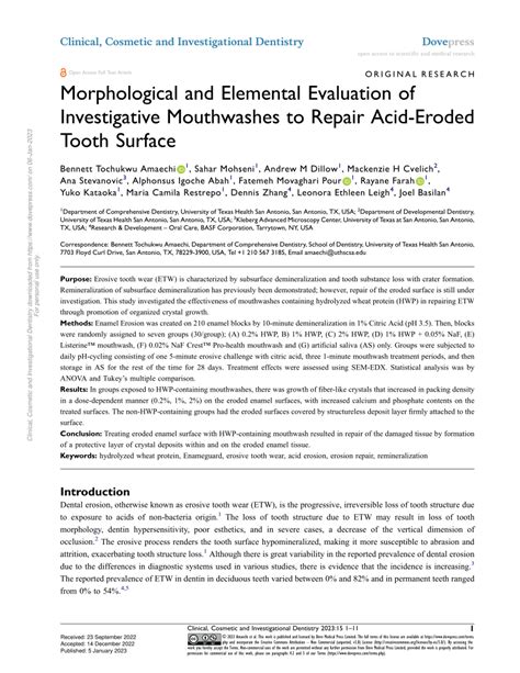 Morphological and Elemental Evaluation of Investigative …