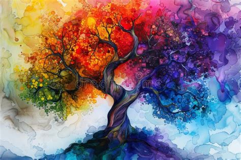 Morphological tree.  The colourful tree layout captures the imagination an...