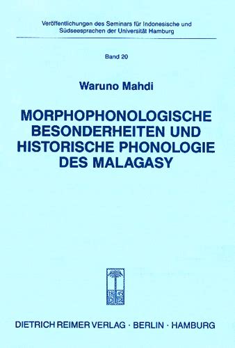 Morphophonologische besonderheiten und historische phonologie des malagasy. - Manuale di gestione della qualità dell'aria interna di donald w moffat.
