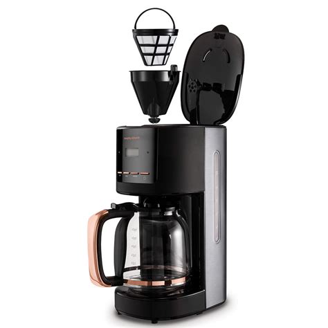 Morphy Richards 1100W Accents 1.8L/12Cup Filter Coffee Machine Rose ...