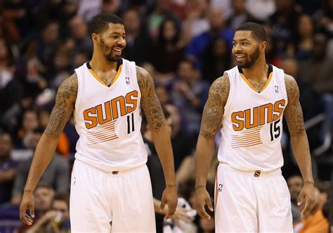 6. Marcus and Markieff Morris Twins. Few are fortunate enough to play with their teams in the same team in NBA history, but the Morris Twins were lucky enough to play for three NBA seasons in Phoenix Suns. They are known to get down and dirty against their opponents. They shared their NBA salaries and divided them up. 7. Jon, Brent, and …. 