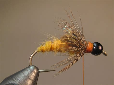 Morrish October Caddis Pupa SBS Step by Step Patterns & Tutorials