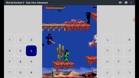 Mortal Kombat 5 Sub-Zero Adventure Java Oyunu.