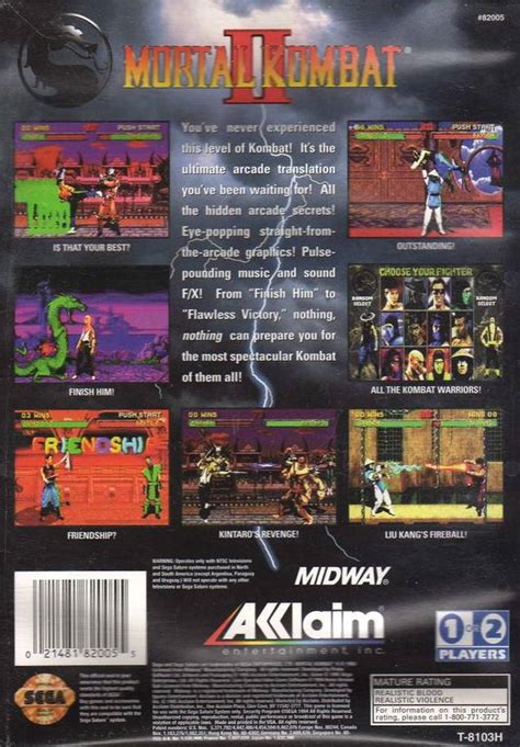 Mortal Kombat II Reviews for Genesis GameFAQs. 