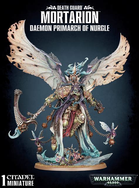 Mortarion model.  For ten thousand years, Mortarion, the dread Daemon Primarc...