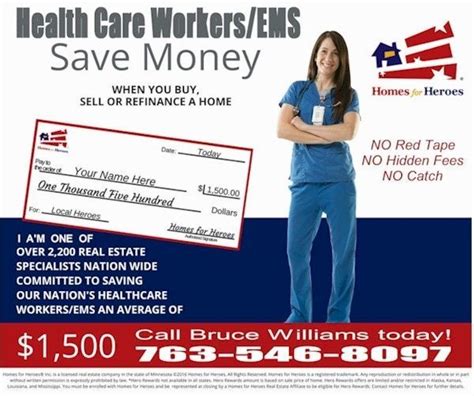 The Hero Home Loan Program for healthcare workers provides a var