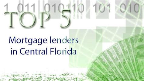 Nov 23, 2023 · Kissimmee, FL Mortgage Lenders Kissimmee. 5