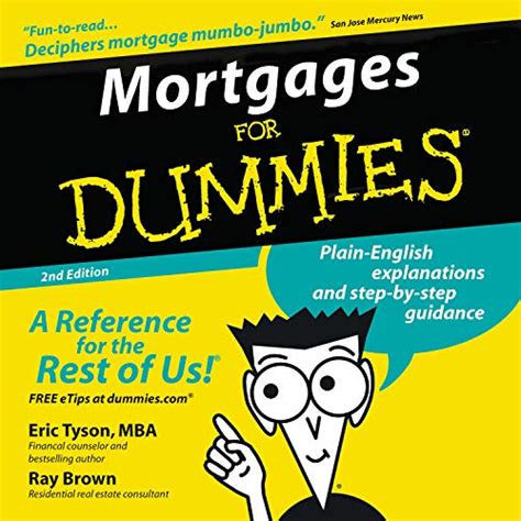Download Mortgages For Dummies 2Nd Edition By Eric Tyson