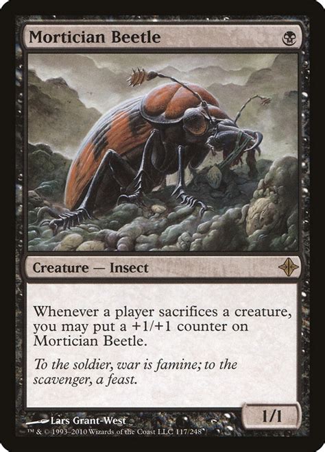 Mortician Beetle (Rise of the Eldrazi) - Gatherer