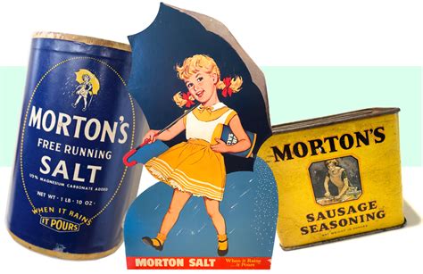Morton salt company. MORTON INTRODUCED THE FIRST NON-CLUMPING TABLE SALT. Back … 
