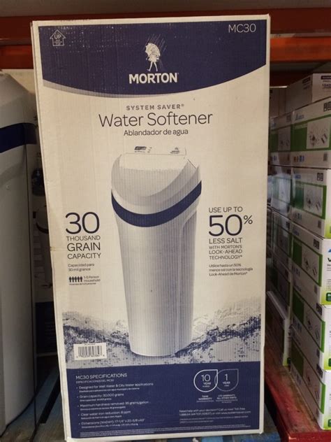 Costco Business Center products can be returned to any of our more than 700 Costco warehouses worldwide. Compare up to 4 Products Morton Pure and Natural Water Softener Crystals, 44 lbs. 