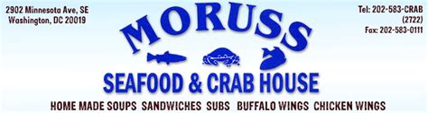 Best Moruss Seafood And Crab House 2902 Minnesota Ave near me in Washington, District of Columbia. 1. Moruss Seafood & Crab House. “This place is a filthy local bodega. Do not go if you are just looking for a place for seafood. This” more. . 