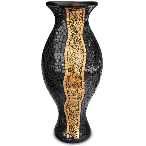 Mosaic Floor Vase - Etsy