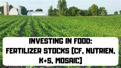 Mosaic fertilizer stock. Things To Know About Mosaic fertilizer stock. 