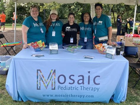 Mosaic pediatric therapy. Tel 239-249-5292. Email: Send Us a Message. Mosaic Kids is a co-working space for private therapists, a multidisciplinary pediatric therapy clinic, and an indoor play space for the kids and families of Southwest Florida. 