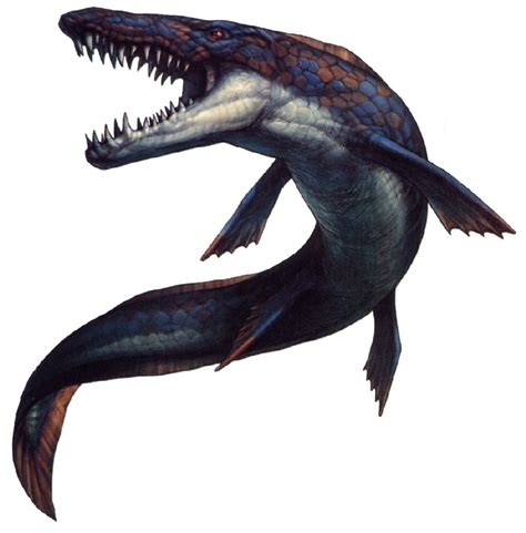 The Mosasaurus (moze-uh-sore-us) is one of the Creature