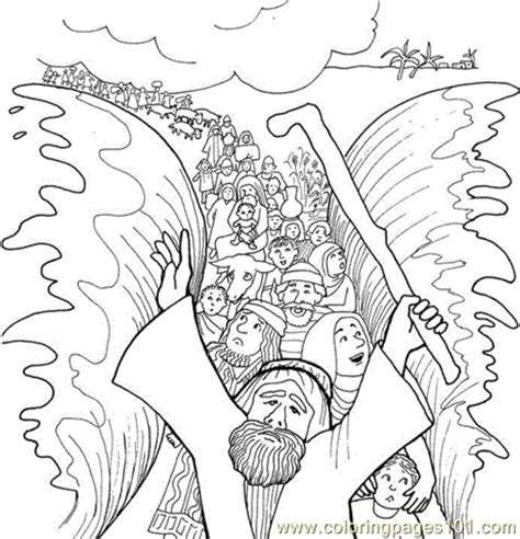 Moses Printable Coloring Pages HubPages