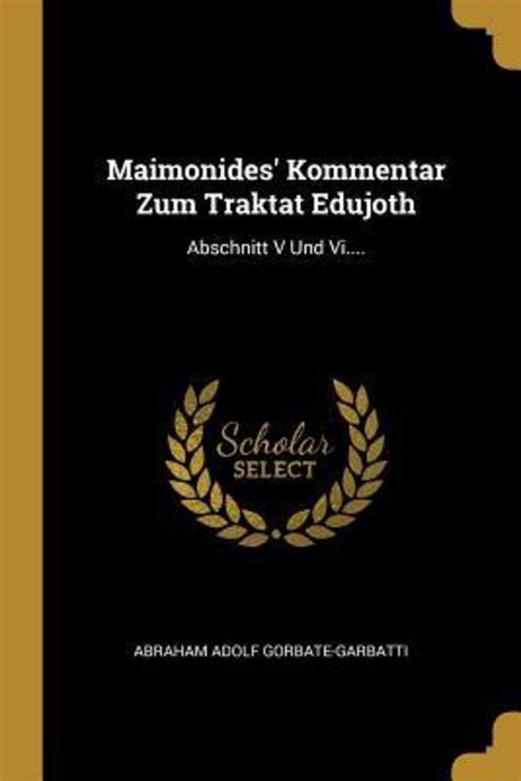 Moses maimonides' kommentar zum mischnah traktat nazir. - 2006 artic cat 400 4x4 service handbuch.