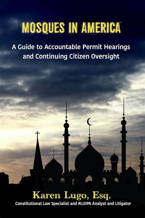 Mosques in america a guide to accountable permit hearings and continuing citizen oversight. - Roald dahl boy study guide themes.