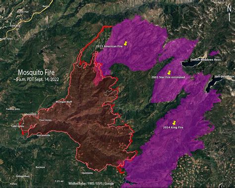 Mosquito Fire in Placer County: Evacuations, Maps, …