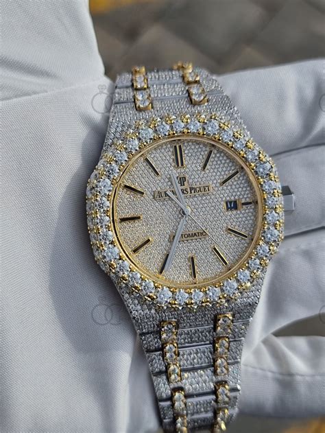 Mossanite watch. 42mm Skeleton Dial Watch Hip Hop Authentic Stainless Steel Alternate Real Diamond VVS Moissanite Bust Down Swiss Watch, Fully Iced Out Watch. (337) $2,472.75. $3,297.00 (25% off) Sale ends in 31 hours. FREE shipping. 