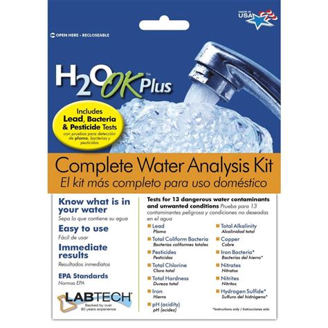 Mosser Lee H2O OK Plus Complete Water Analysis Kit 2 - Lowes