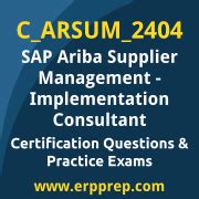 Most C-ARSUM-2404 Reliable Questions