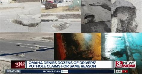 Most Common Reason City of Omaha is Denying Pothole Claims