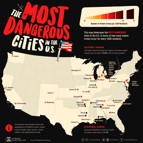 Most Dangerous Cities In Oklahoma [2024]: Violent Crime …