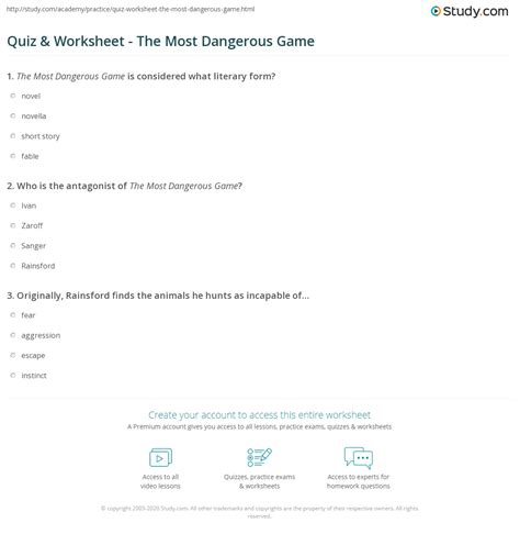 Most Game Dangerous Quiz Answers