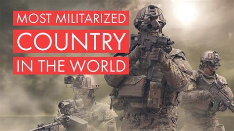 Most Militarized Country In The World - YouTube