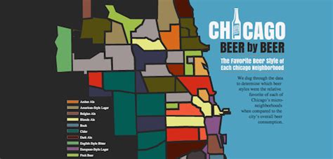 Most Popular Beer in Chicago by Neighborhood