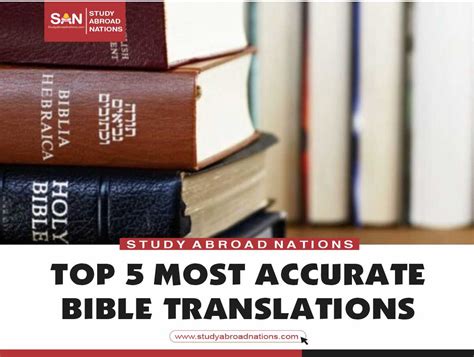 Most accurate bible translations. Feb 23, 2024 · In the vast landscape of Biblepublished, selecting the most accurate Bible translation can be a daunting task. With numerous options available, each boasting its own strengths and translation philosophy, determining which translation best aligns with one’s theological convictions and study needs requires careful consideration. 